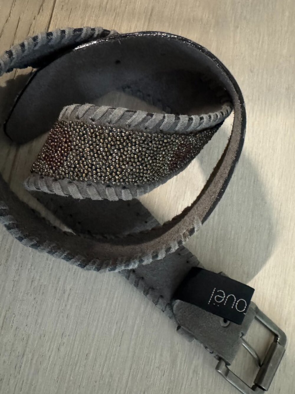 NWOT Yigal Azrouel Beaded Belt